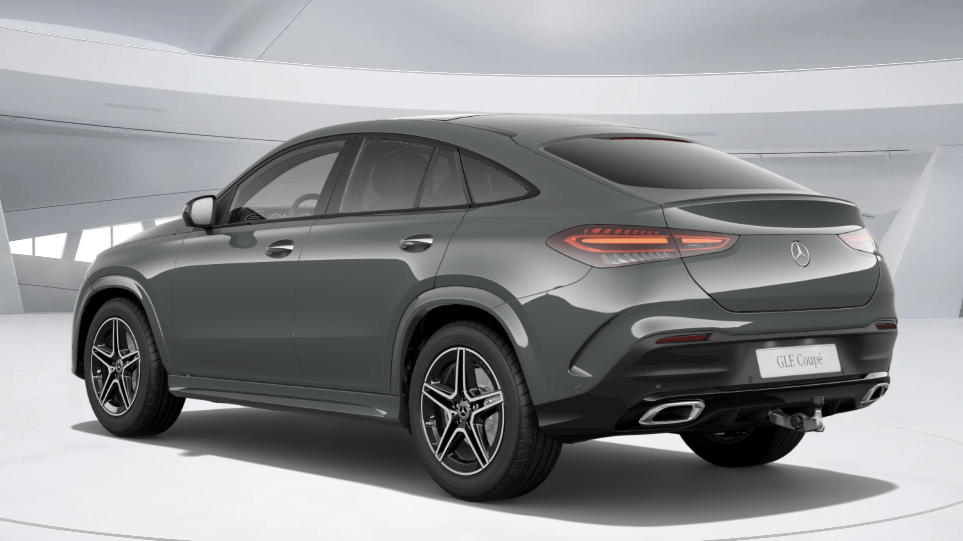 MERCEDES GLE COUPÉ | 450d 4matic AMG | facelift | skladem | nové české auto | naftové sportovní suv coupé | šedá silicon nemetalická | černá kůže | maximální výbava | ihned k předání | VIP sleva | nákup online AUTOiBUY.com